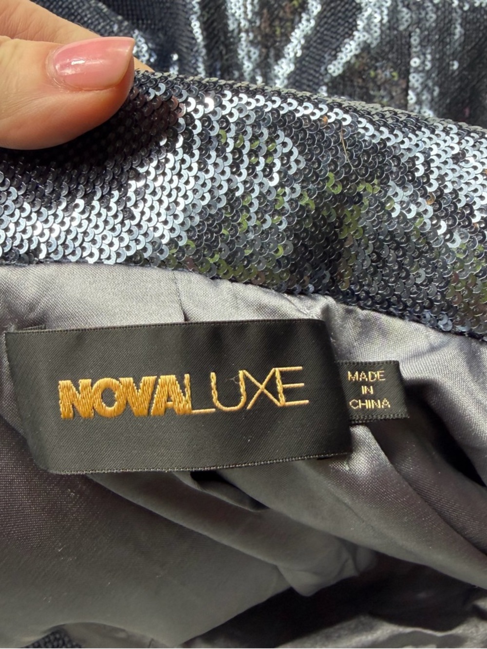 Fashion Nova Sequin Blazer - Picture 8 of 8
